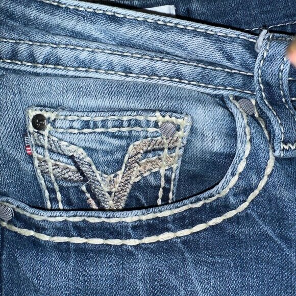 Vigoss Women's Skinny Jeans - Classic Blue - Picture 6 of 12